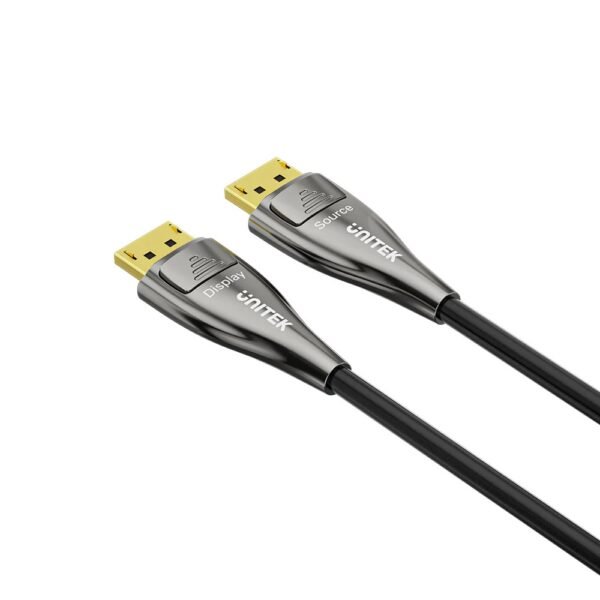 UNITEK DisplayPort 2.1 Fiber Optic Cable 8K 120Hz C1631ABK01 10M