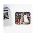UNITEK MOUSE PAD RED 9X8-INCH