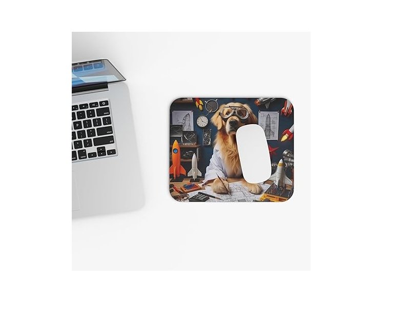 UNITEK MOUSE PAD RED 9X8-INCH