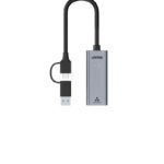 UNITEK USB-C / USB-A to Gigabit Ethernet Adapter Y-3465A