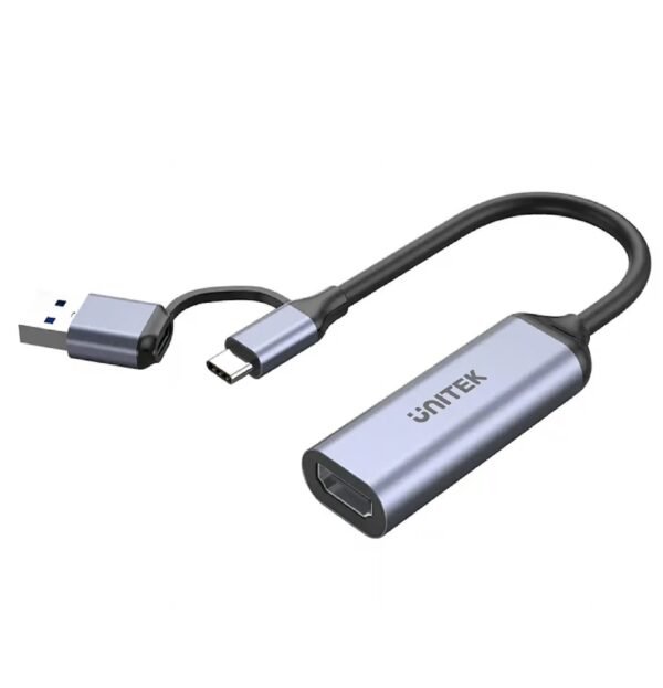 UNITEK HDMI to USB-C/A Video Capture Card (V1167A)
