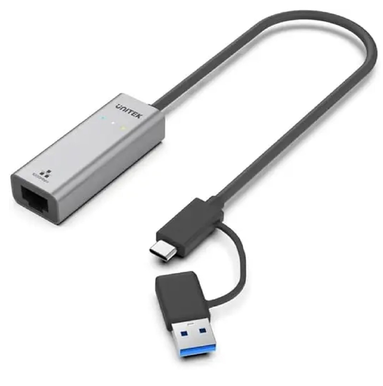 UNITEK USB-C / USB-A to Gigabit Ethernet Adapter Y-3465A