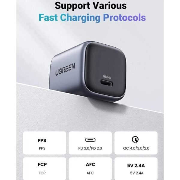 UGREEN 90865 30W Single USB-C GaN Fast Charger