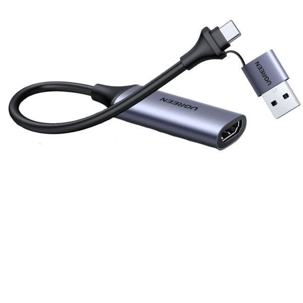 UGREEN 40189 Video Capture Card 4K HDMI to USB-A/USB-C HDMI Capture Card