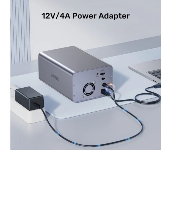 UNITEK 2 Bay RAID External Hard Drive Enclosure S1308B01