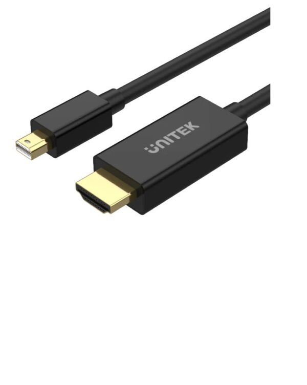 UNITEK  HDMI 1.4 Cable Mini DisplayPort 4K 30Hz 2m V1152A