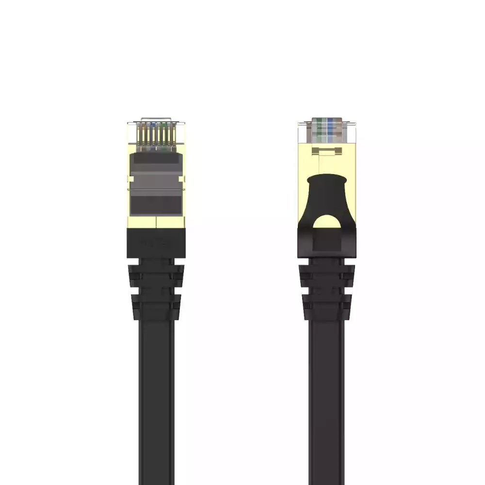 UNITEK Cat 7 SSTP RJ45 Flat Ethernet Cable C1897BK  1M