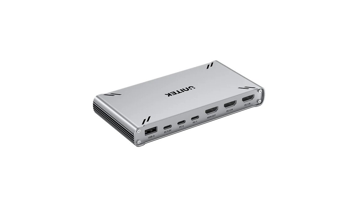UNITEK EU USB-C 10GBPS HDMI SPLIT-SCREEN KVM SWITCH D1118AGY01