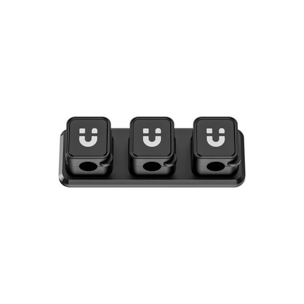 UNITEK SnapHold Magnetic Cable Clips with Base T1117ABK01