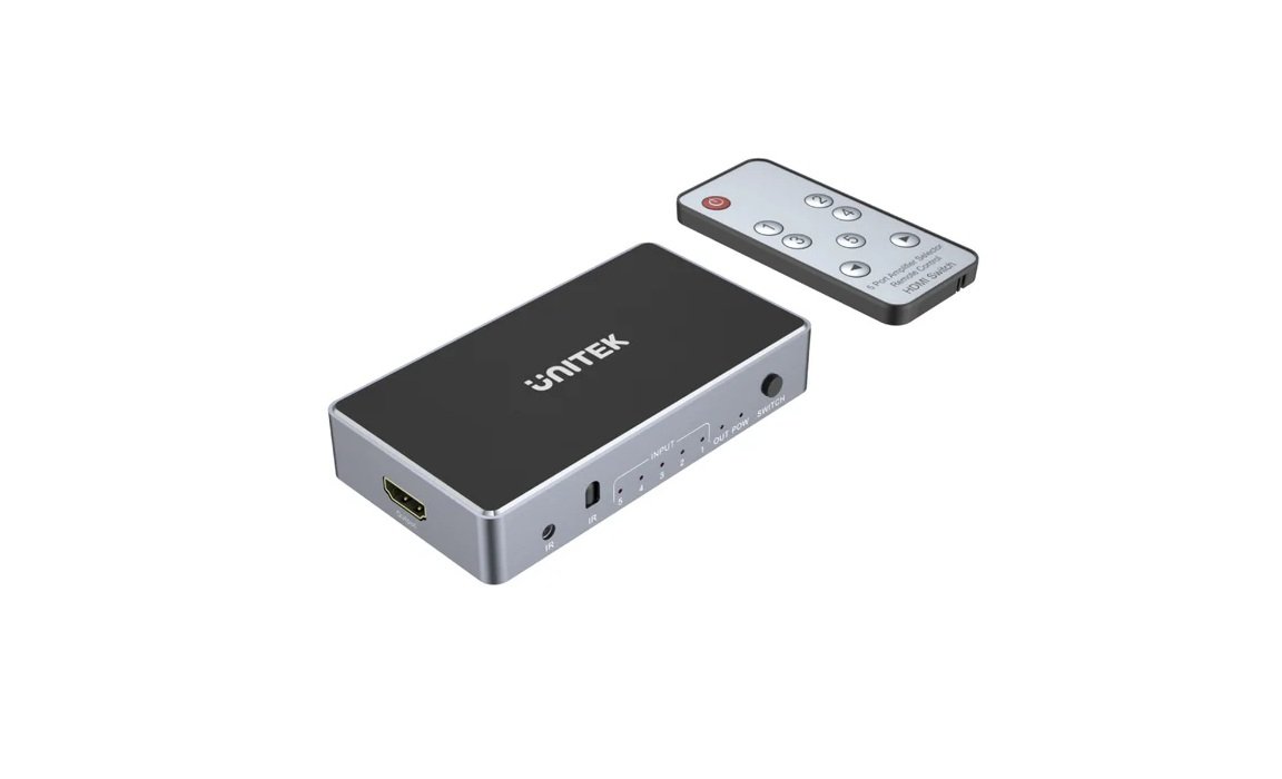 UNITEK V1110A 4K HDMI SWITCH 5 IN 1 OUT
