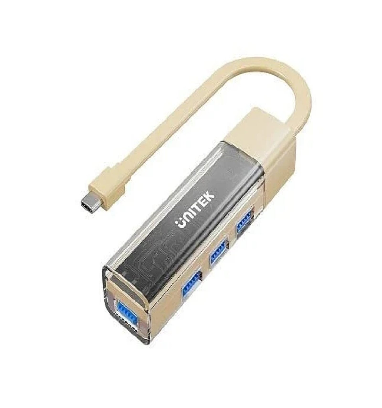 UNITEK 4-PORT USB-A BI-DIRECTIONAL HUB WITH DETACHABLE CABLE  H1319ACL01