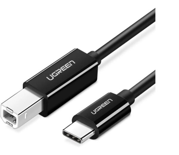 UGREEN 50446 USB-C to USB-B Printer Cable 2 Meter