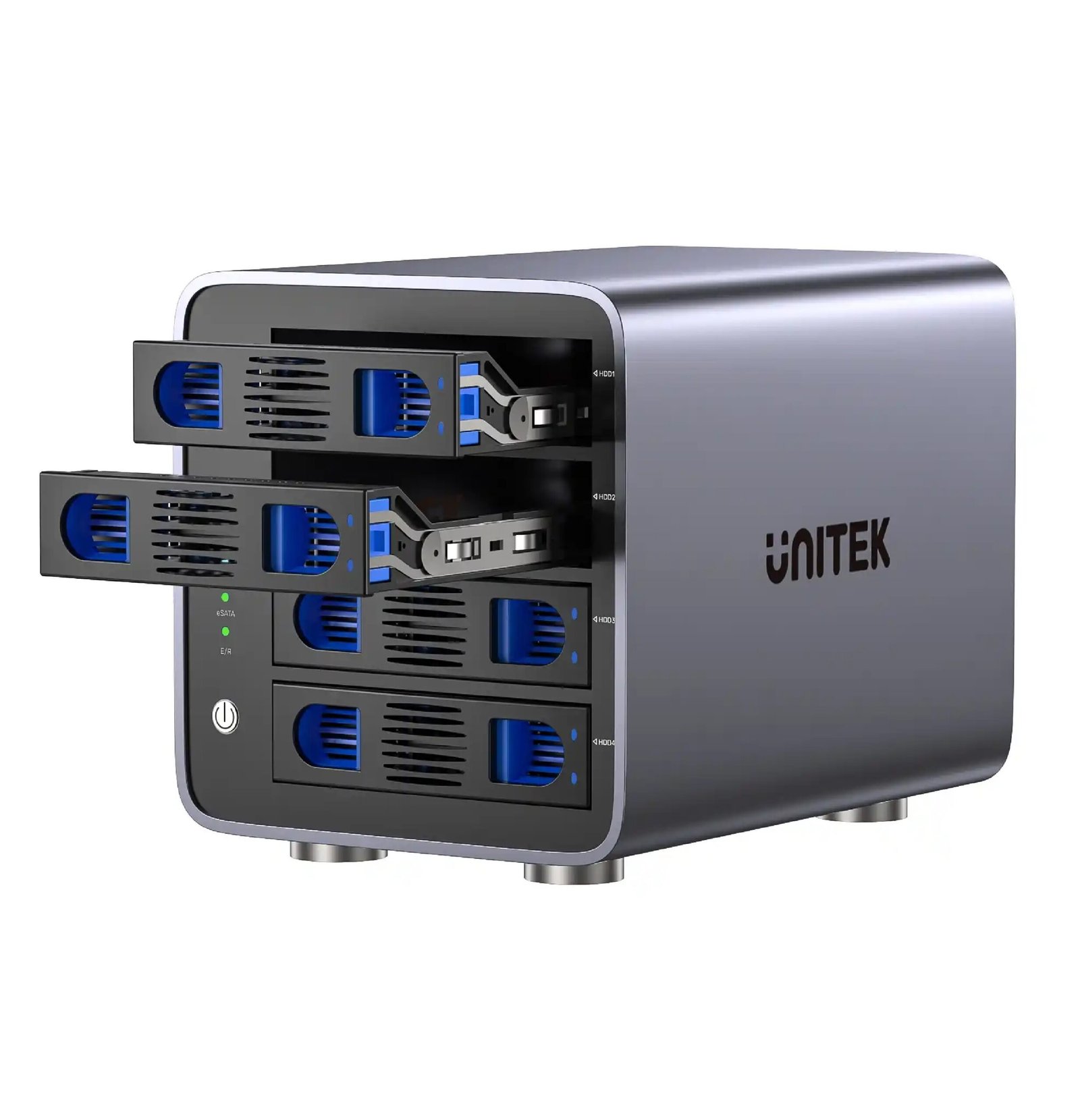 UNITEK 4 Bay RAID External Hard Drive Enclosure (S1301AGY01-EU)
