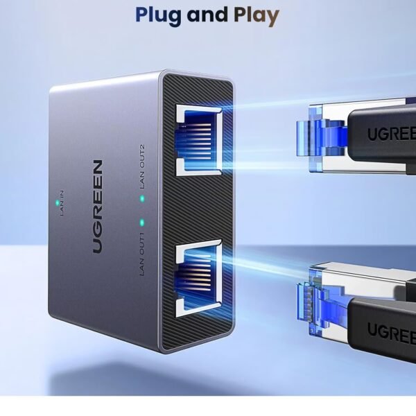 UGREEN 45311 RJ45 1-TO-2 Ports GLAN Splitter