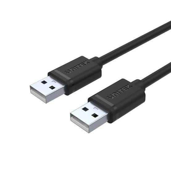 UNITEK USB-A 2.0 MALE TO MALE CABLE C443EBK 3M