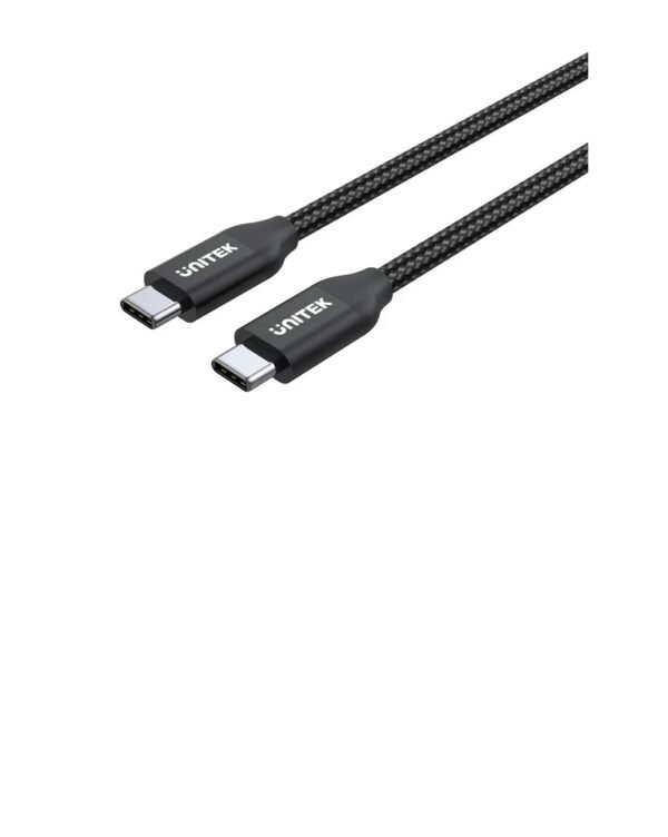 Unitek USB-C 100W PD Fast Charging Cable with Data (USB 2.0) C14059BK  2M