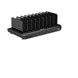 UNITEK  uCHARGE 240W 10-PORTS USB SMART CHARGING STATION ( 8XUSB-C / 2XUSB-A ) P1230CBK01-EU