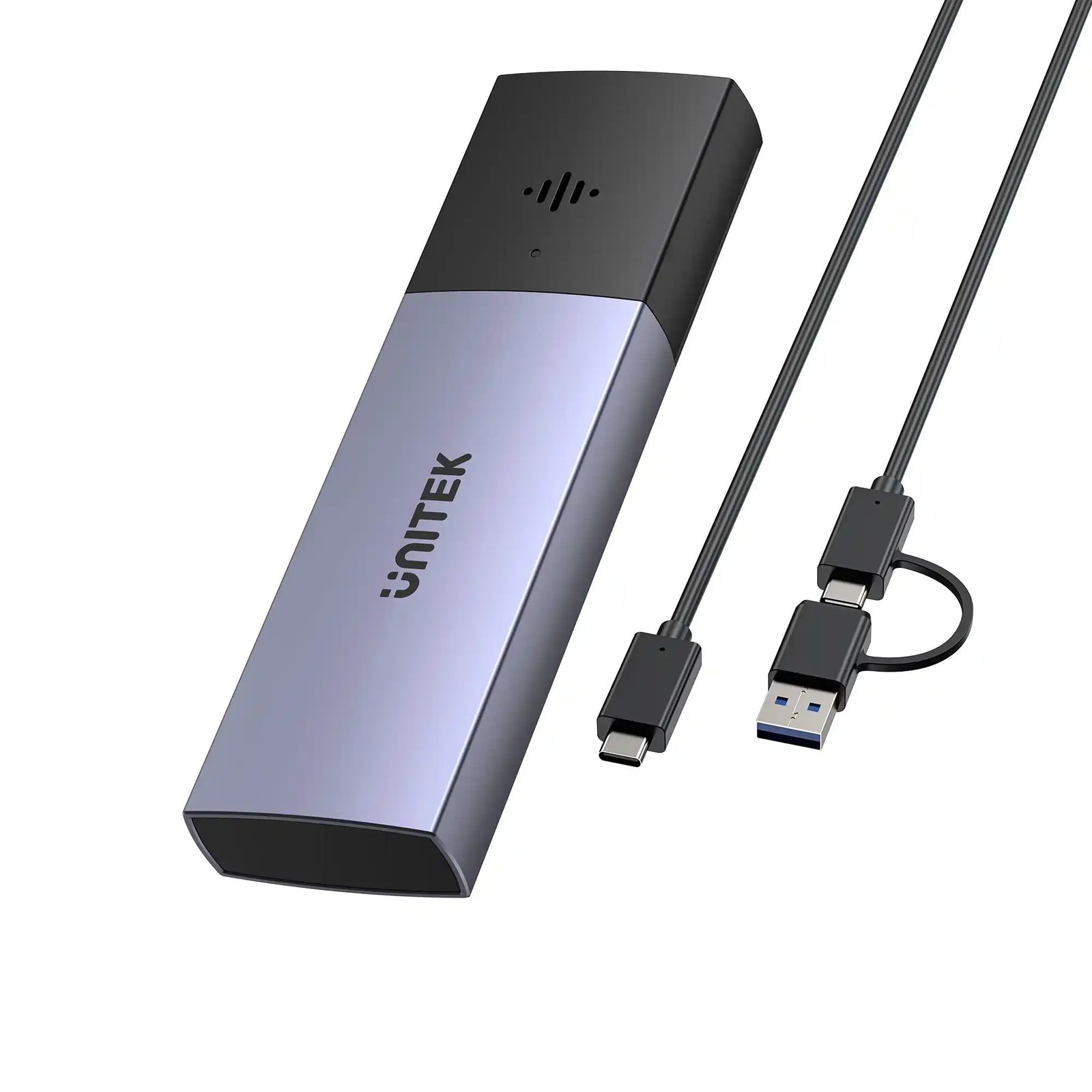 UNITEK SolidForce Smart Anti-loss M.2 SSD Enclosure S1251AGY01
