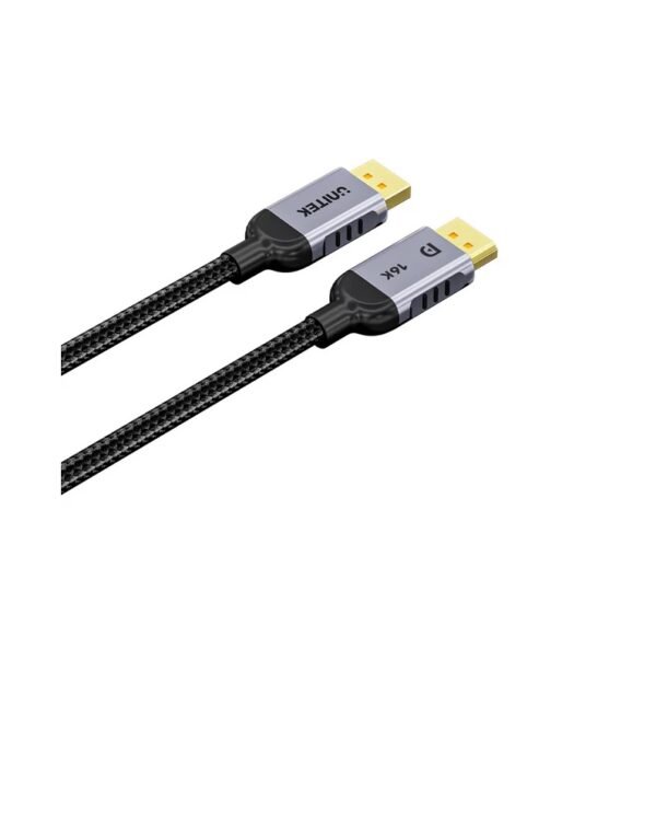 UNITEK DISPLAYPORT 2.1 CABLE 16K@60HZ 80GBPS C1626GY01 2M