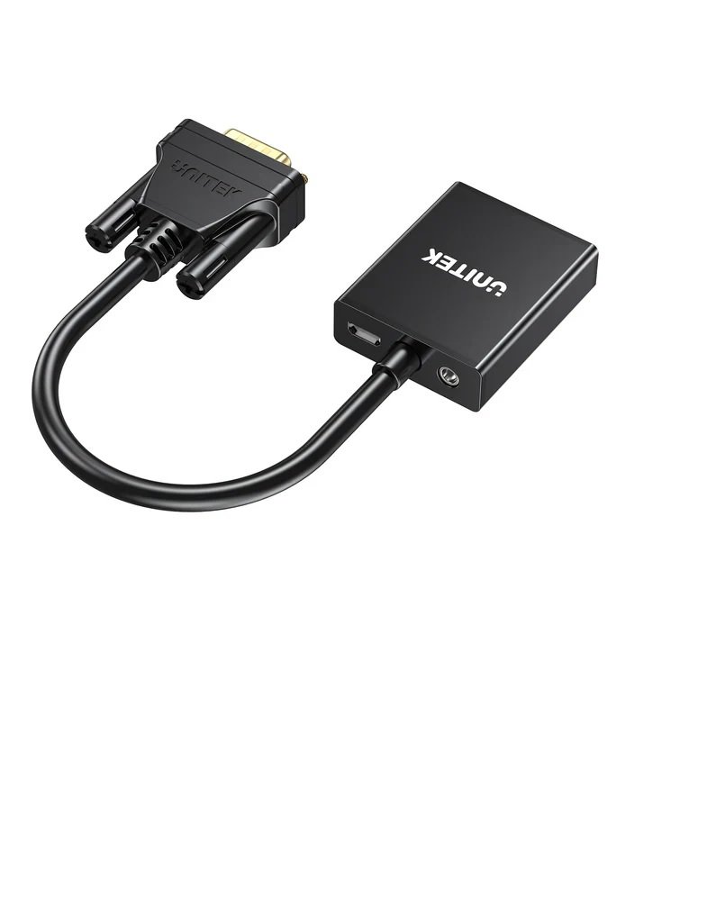 UNITEK VGA to HDMI Adapter V1112ABK01