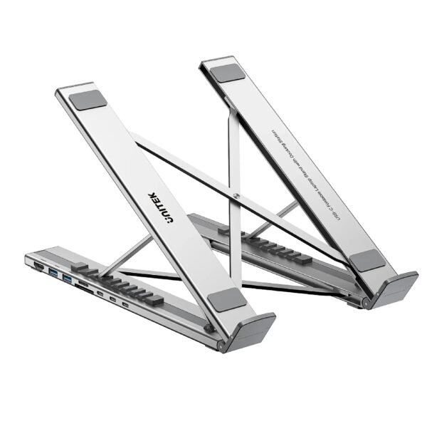 UNITEK  FOLDABLE LAPTOP STAND WITH 7-IN-1 DOCKING STATON D1137AGY01
