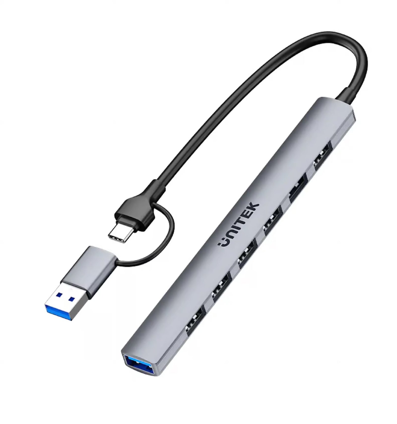 UNITEK Usb-C/Usb-A 2in1 7Port Hub 5GBS  H1209AGY01