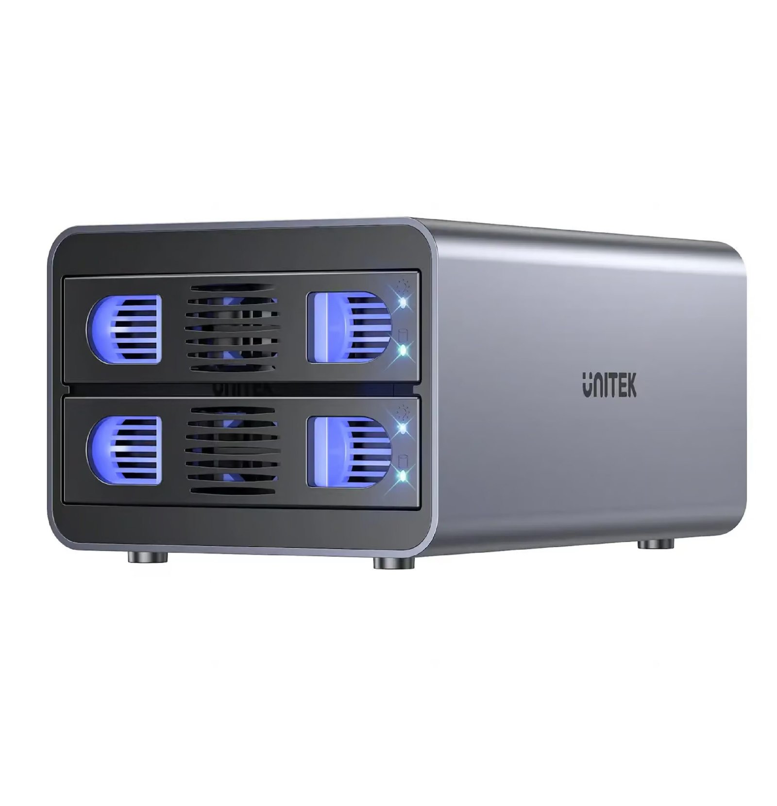 UNITEK 2 Bay RAID External Hard Drive Enclosure (S1308B01)