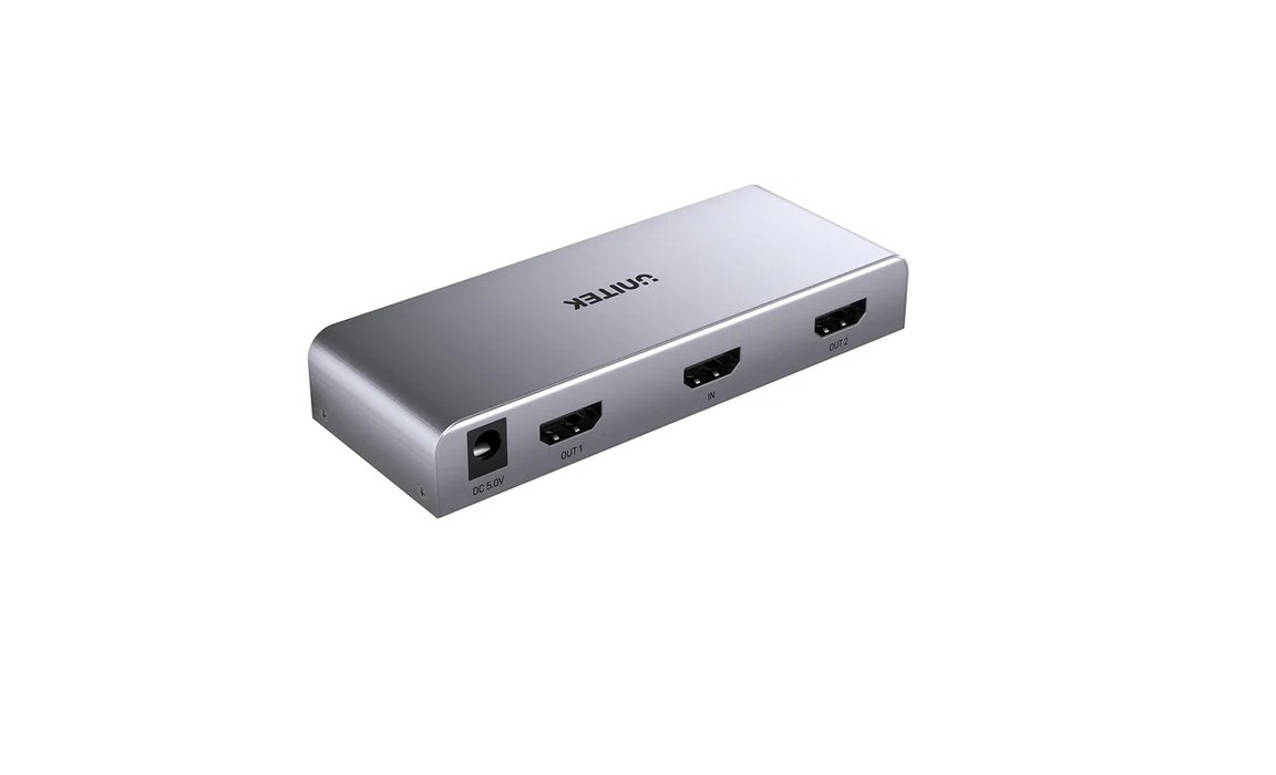 UNITEK  4K HDMI SPLITTER 1 IN 2 OUT V1130A01