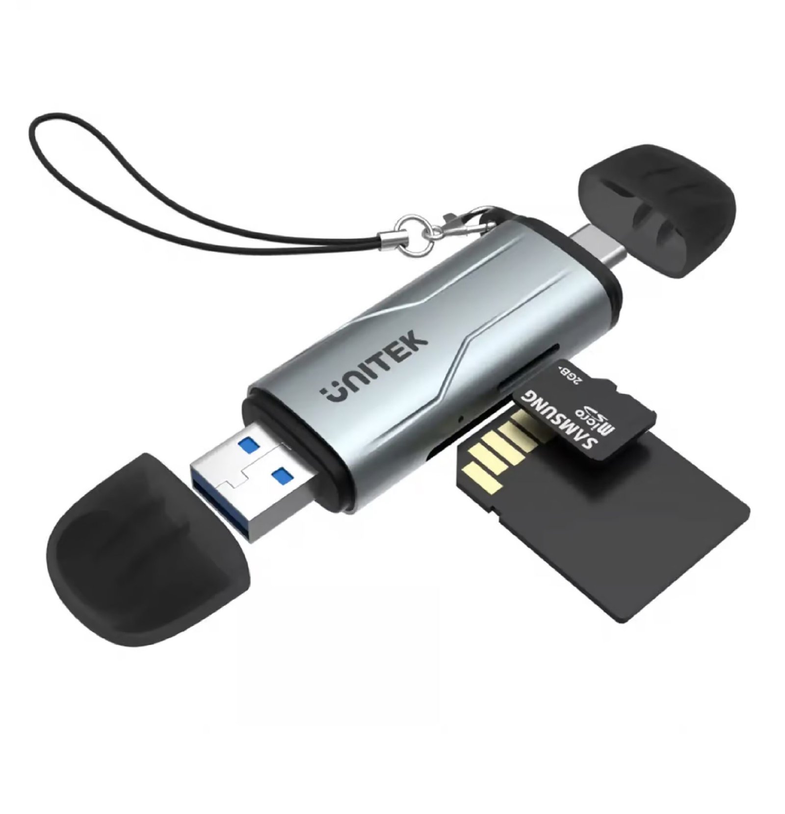 UNITEK  2-in-1 SD 3.0 Card Reader (R1010A)