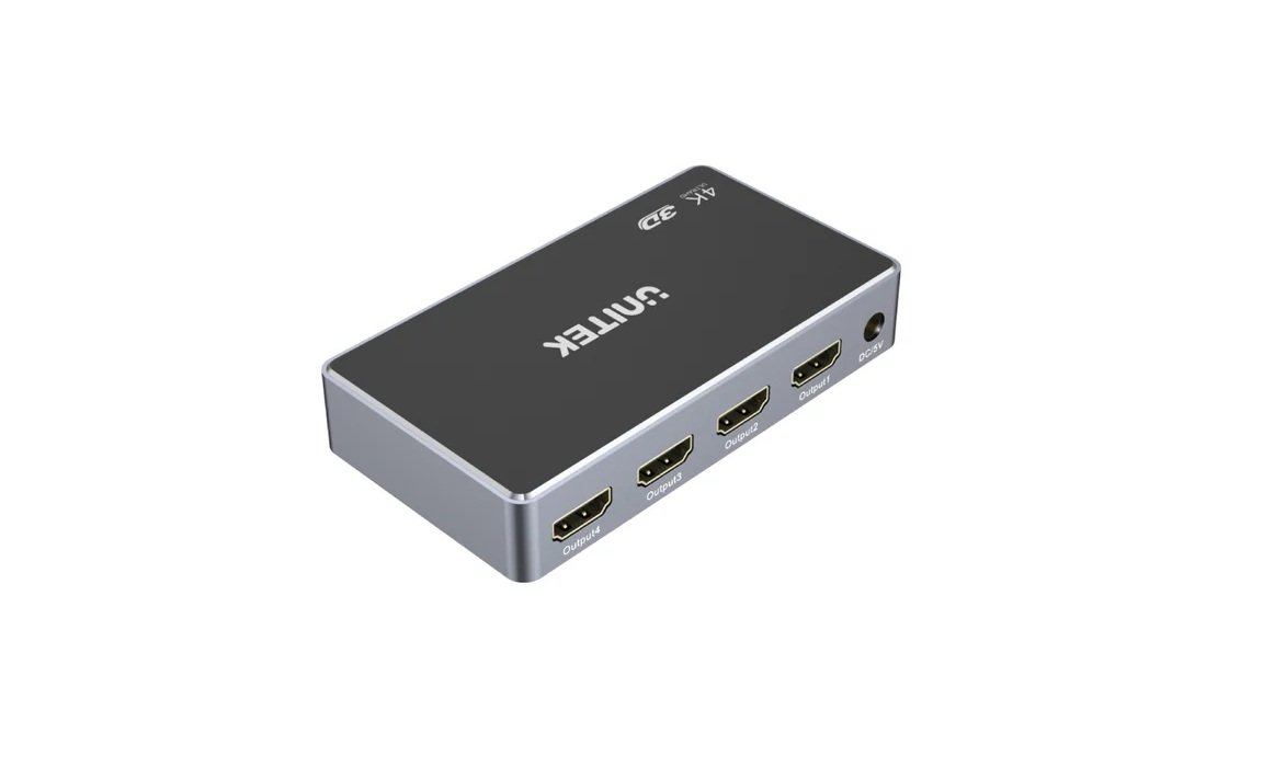 UNITEK 4K HDMI SPLITTER 1 IN 4 OUT  V1109A