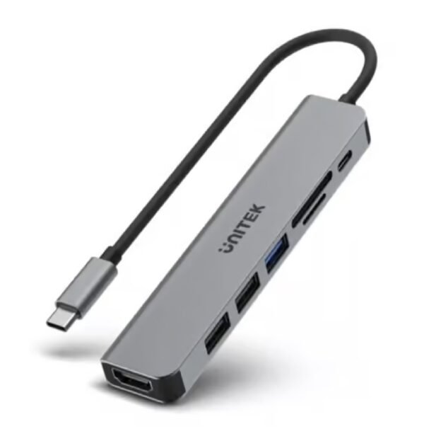UNITEK UHUB 7-in-1 USB-C 100W (H1118A)