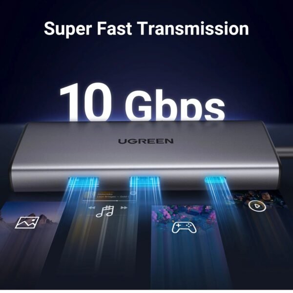 UGREEN 15531 Revodok Pro 107 USB-C 7-IN-1 Hub