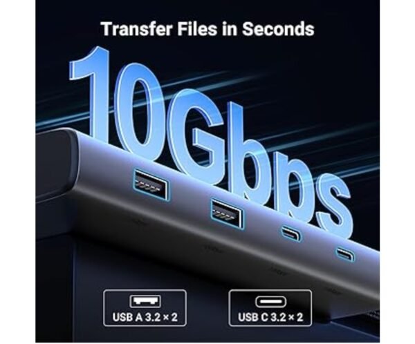 UGREEN 35625 8 in 1 USB C Docking Station with Dual Monitor