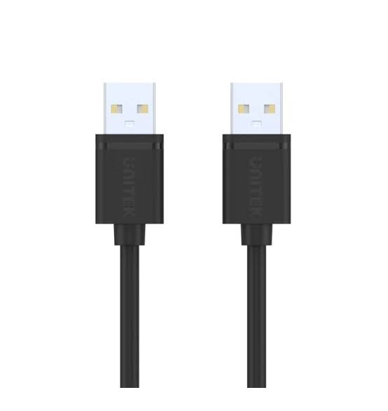 UNITEK USB-A 2.0 MALE TO MALE CABLE C443EBK 3M