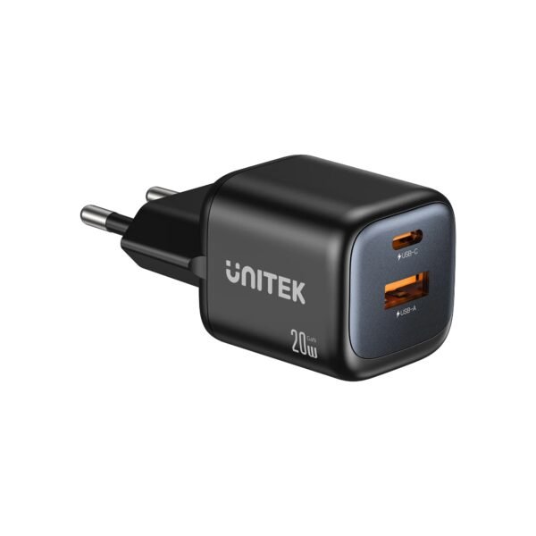 UNITEK  Gan Wall Charger  Zeno 20W P1128ABK01-EU