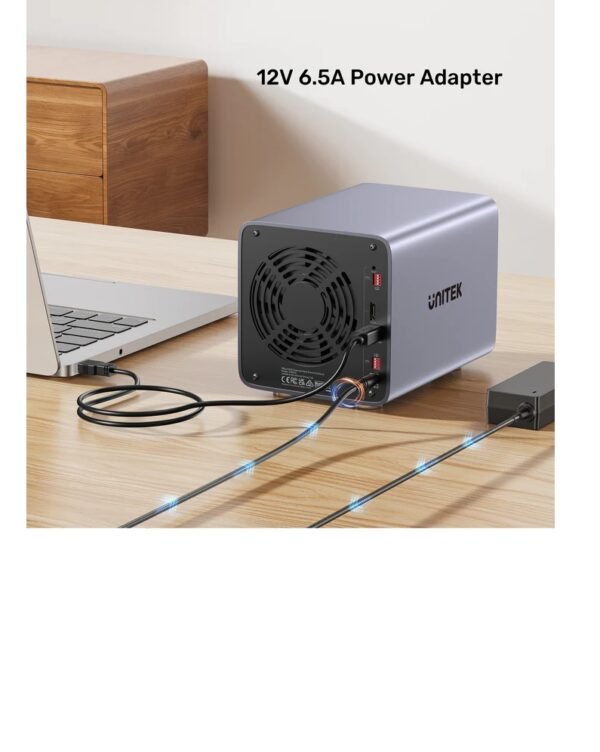 UNITEK 4 Bay RAID External Hard Drive Enclosure  S1301AGY01-EU