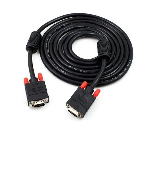 UNITEK VGA M/M 15 Pin (3C+6) Monitor Cable  Y-C506A 10M
