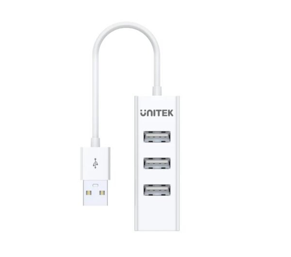 UNITEK USB 2.0 Hub White 4Ports Y-2146