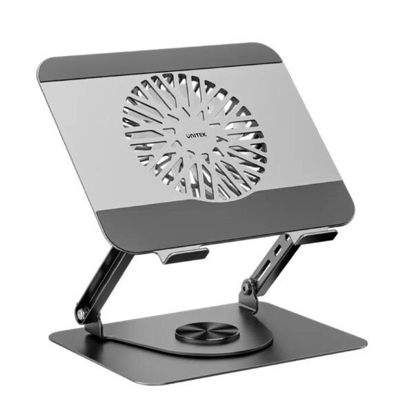 UNITEK  ADJUSTABLE LAPTOP STAND WITH DETACHABLE COOLING FAN 360° OT1098AGY01