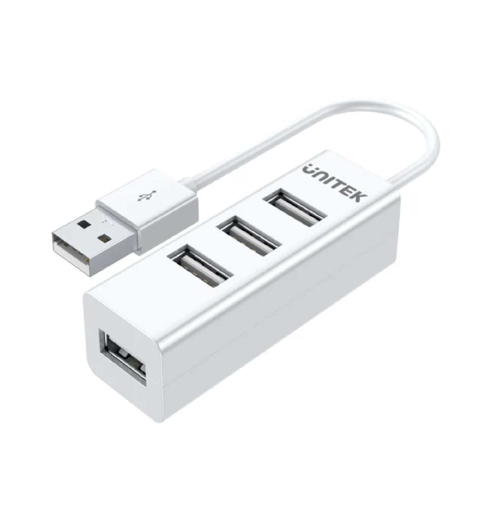 UNITEK USB 2.0 Hub White 4Ports Y-2146