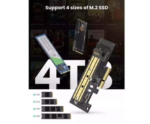 UGreen 70503 M.2 NVME to PCI Express 3.0 x4 Adapter Card