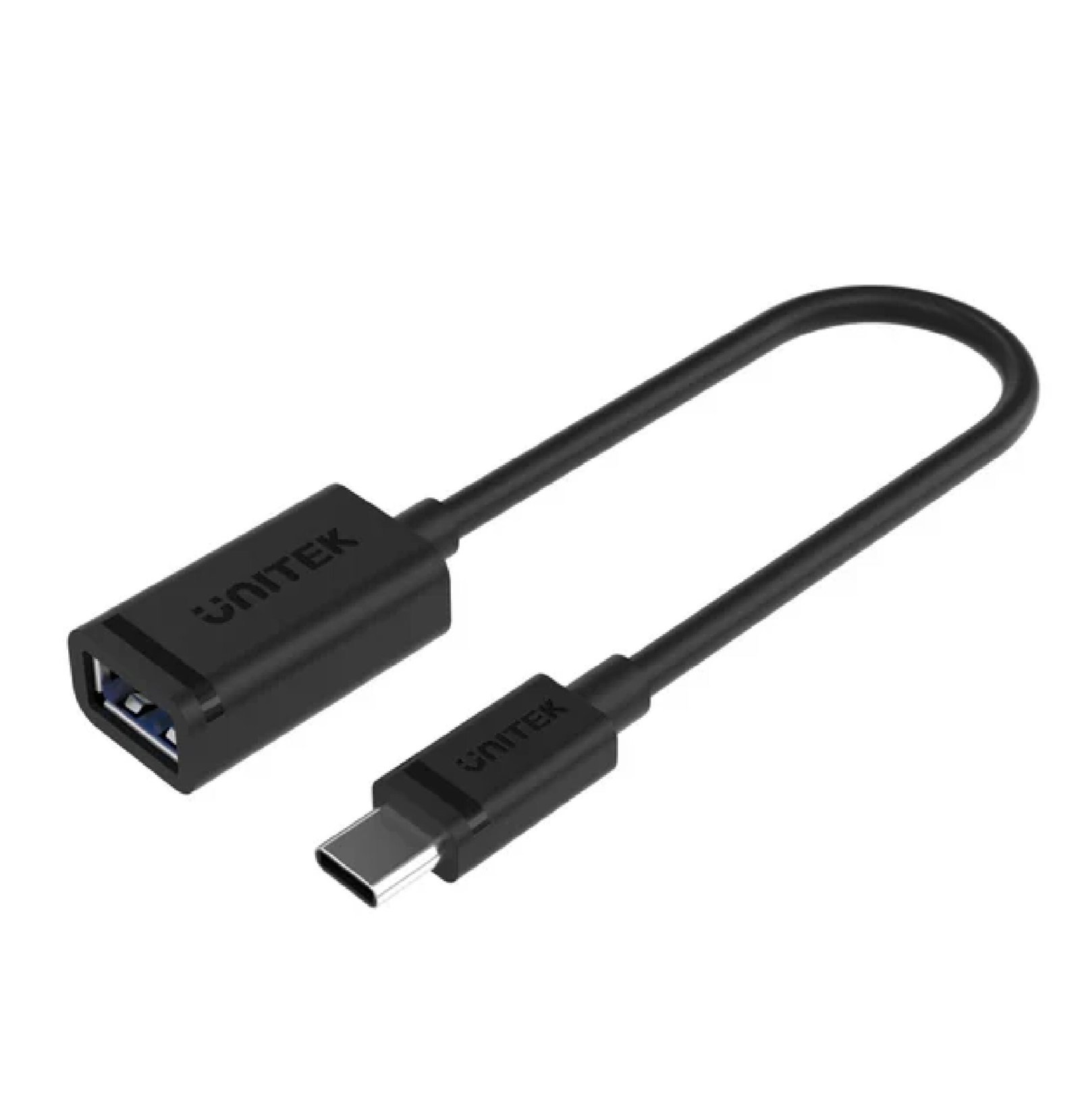 UNITEK USB-C to USB-A Adapter with 5Gbps (USB 3.0) 0.2m (C476BK)