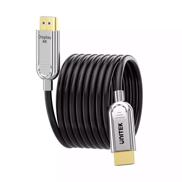 UNITEK HDMI CABLE FIBER OPTIC 4K@60HZ (C11092ASL) 10M