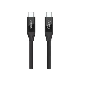 Unitek USB 4  100W PD Fast Charging Cable with 8K@60Hz and 40Gbps C14100BK (USB-IF Certified) 0.8m