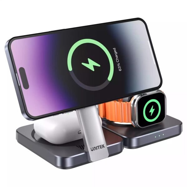 UNITEK Foldable Charging Station  3-in-1 P1300AGY01