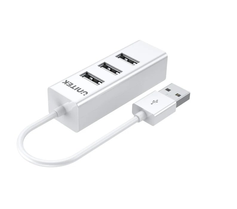 UNITEK USB 2.0 Hub White 4Ports Y-2146