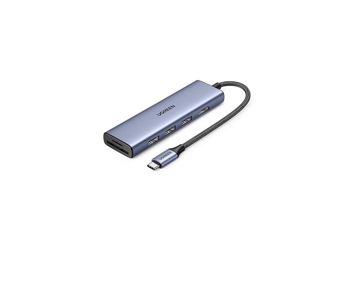 UGREEN 20956A USB-C to HDMI Hub Adapter 3x USB-A 3.0 SD/TF