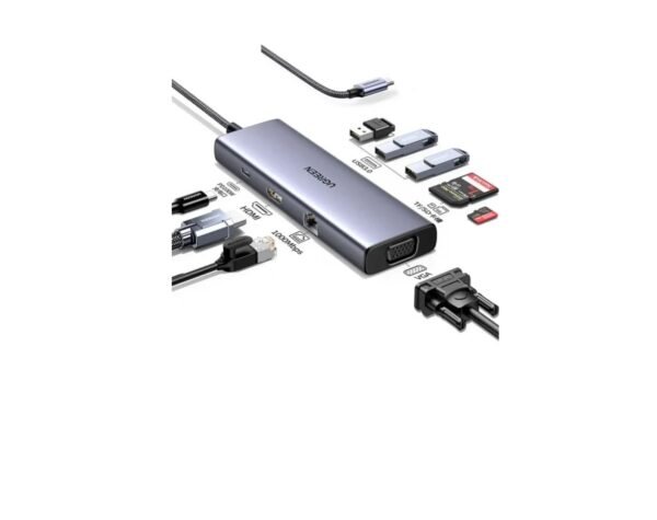 UGREEN 15600 9-In-1 USB-C Multifunctional Docking Station With 4K HDMI