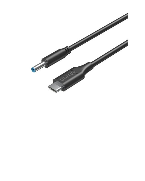 UNITEK USB C to DC Charging 65W  Cable DC Jack 4.5 x 3.0 mm for Lenovo Laptops C14117BK  1.8M