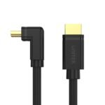 Unitek Hdmi Cable 4K 60Hz High Speed  Right Angle 90° Y-C1002 3m